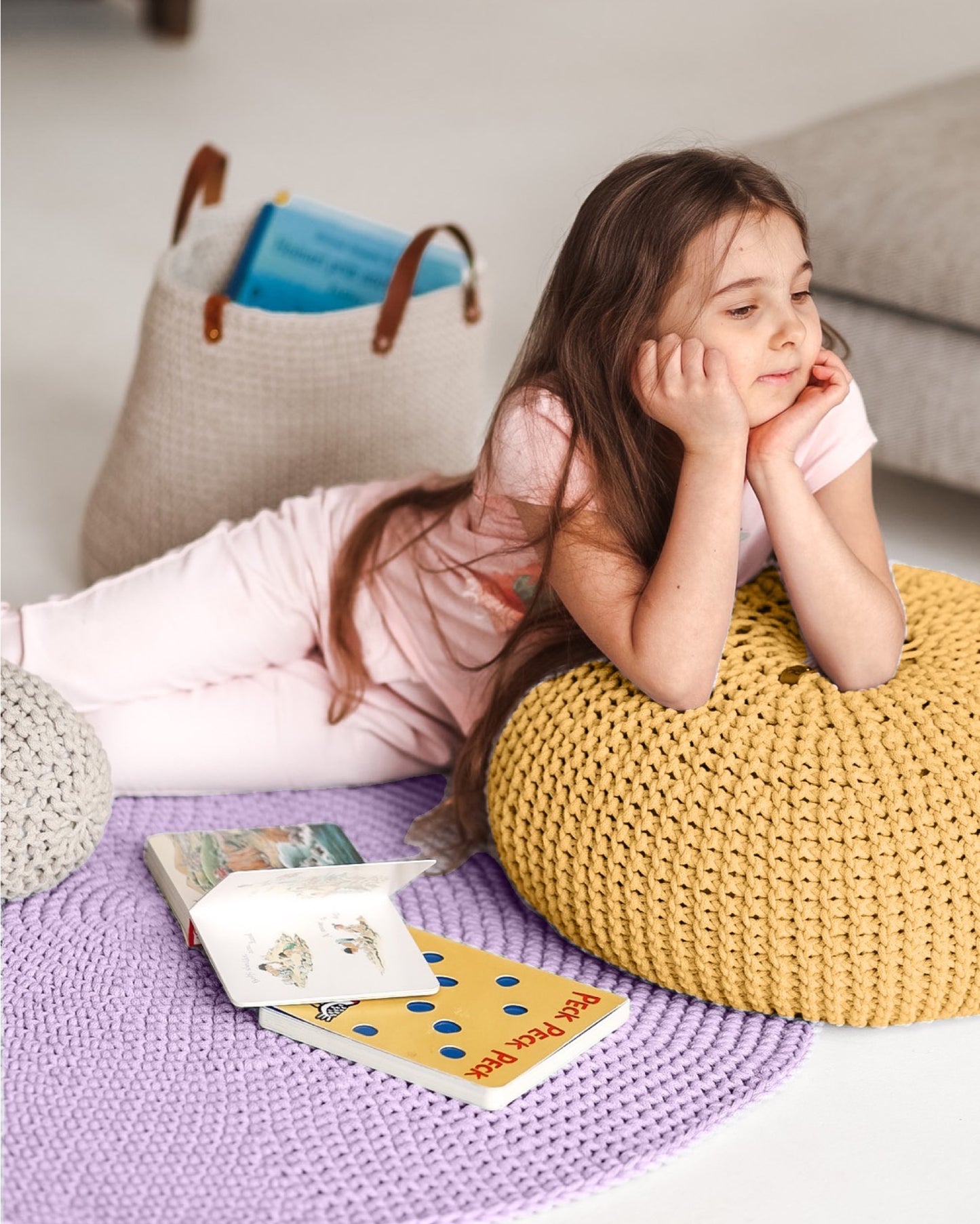 ROUND RUG | LAVENDER
