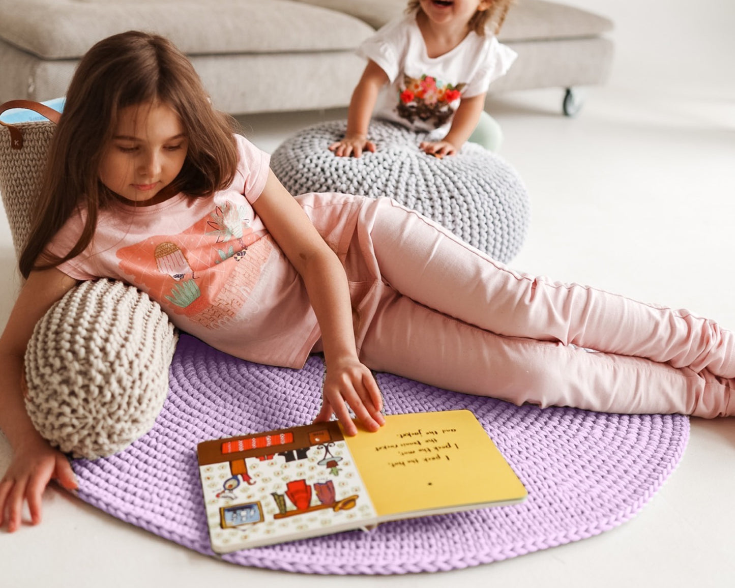 ROUND RUG | LAVENDER