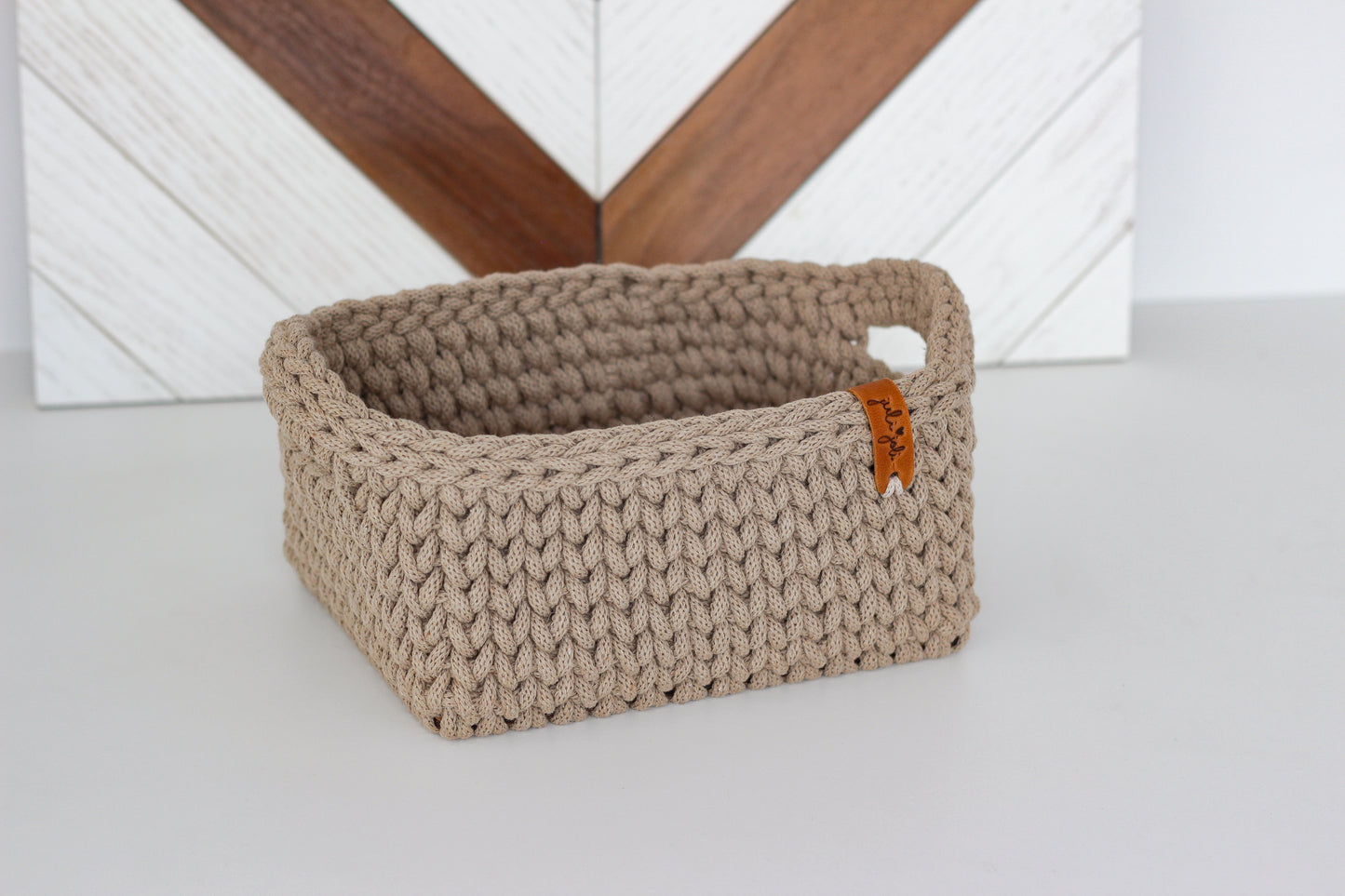 RECTANGLE BASKET MEDIUM | SAND