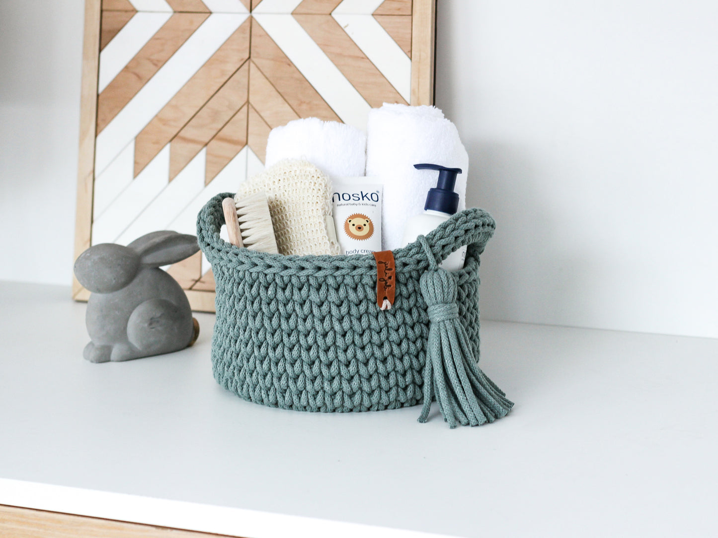 ROUND DIAPER BASKET 20cm | LAUREL