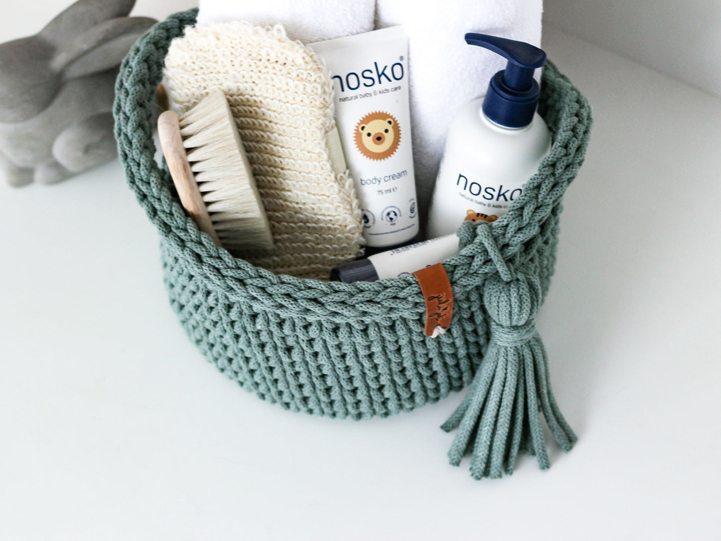 ROUND DIAPER BASKET 20cm | LAUREL