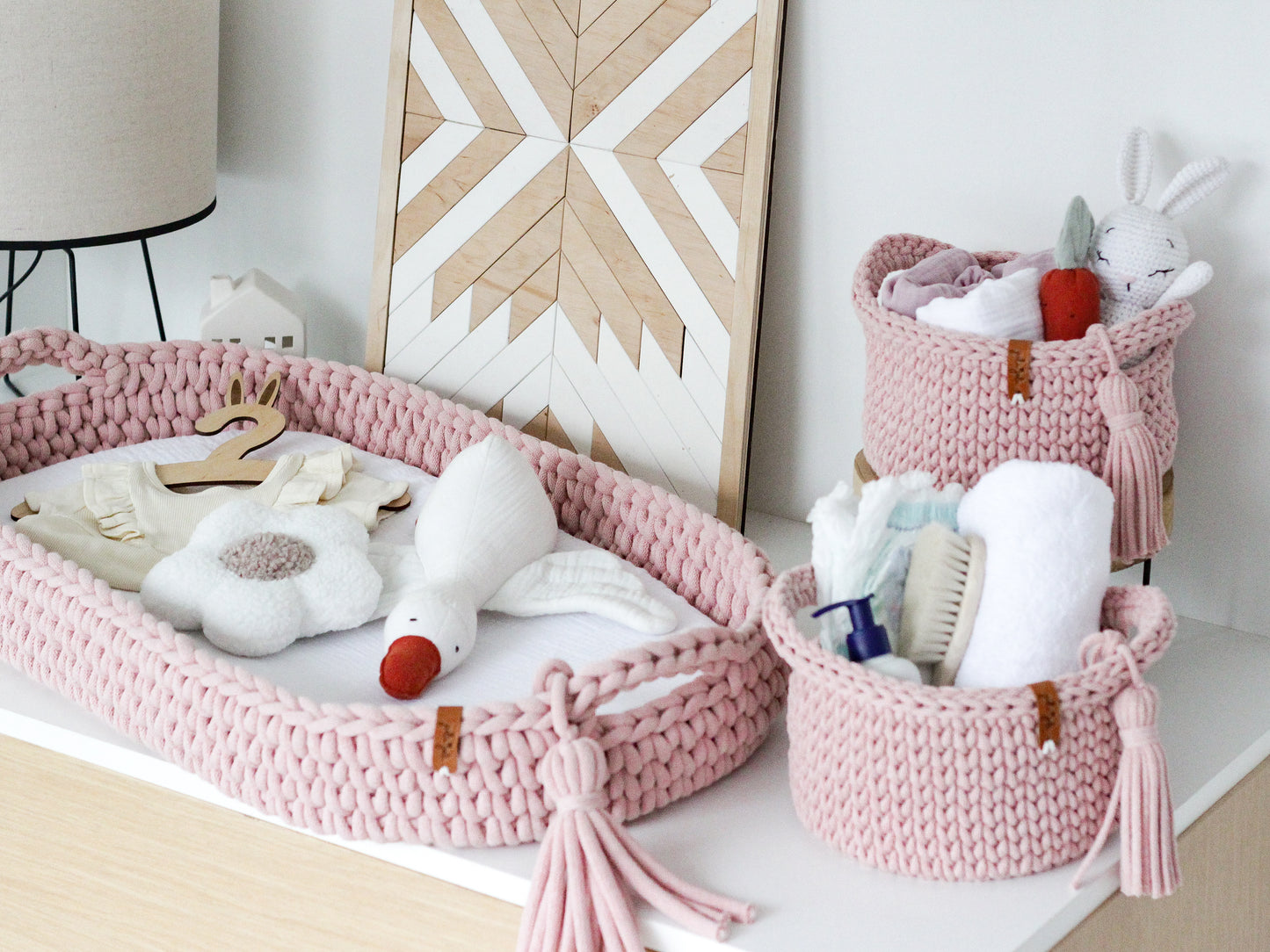 BABY SHOWER | GIFT SET | PASTEL PINK