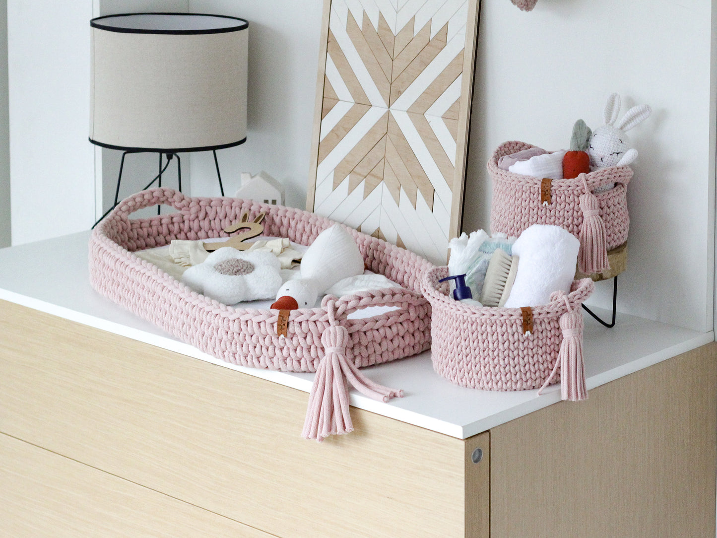 BABY SHOWER | GIFT SET | PASTEL PINK