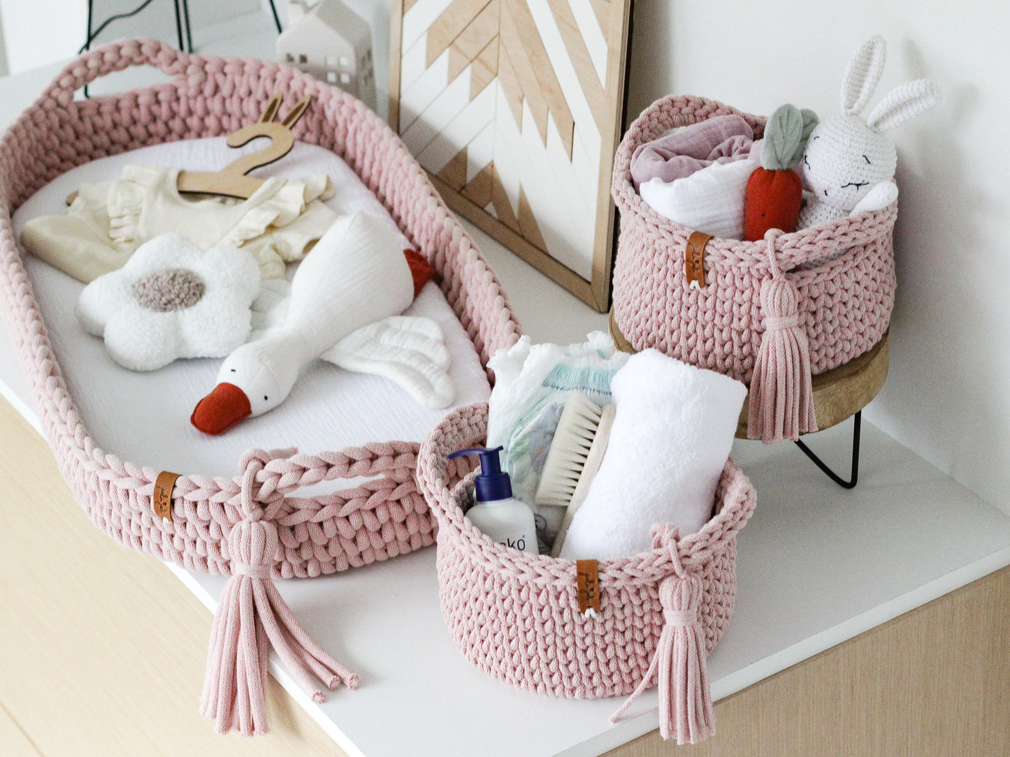 BABY SHOWER | GIFT SET | PASTEL PINK