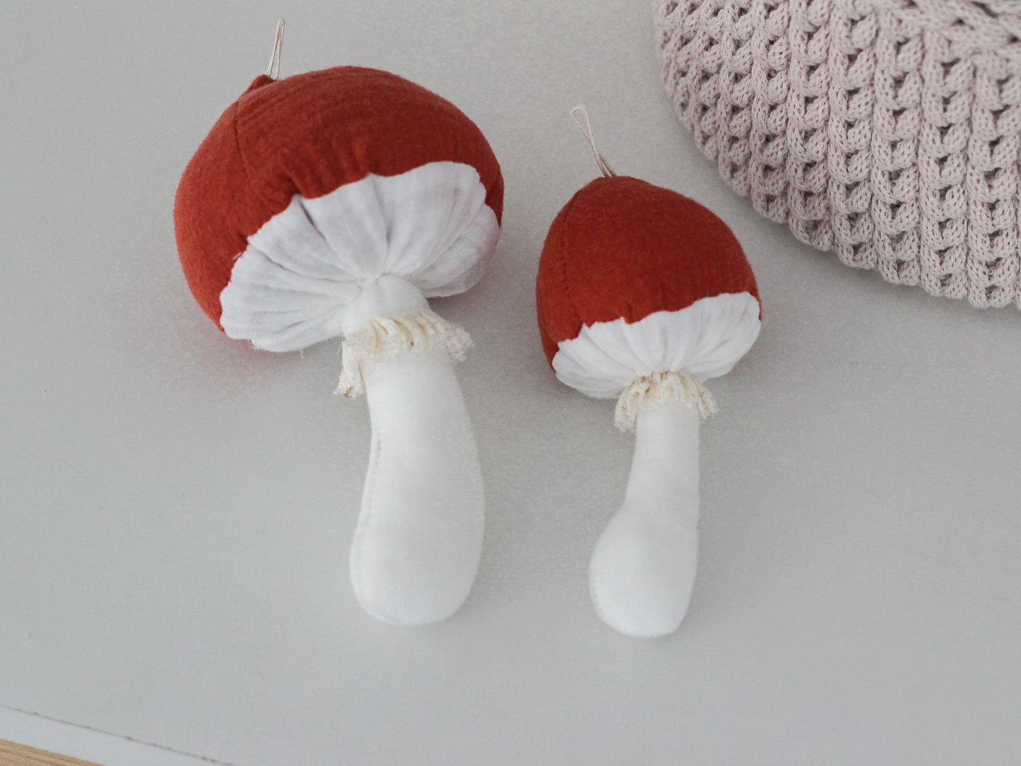 SEWN MUSLIN MUSHROOM