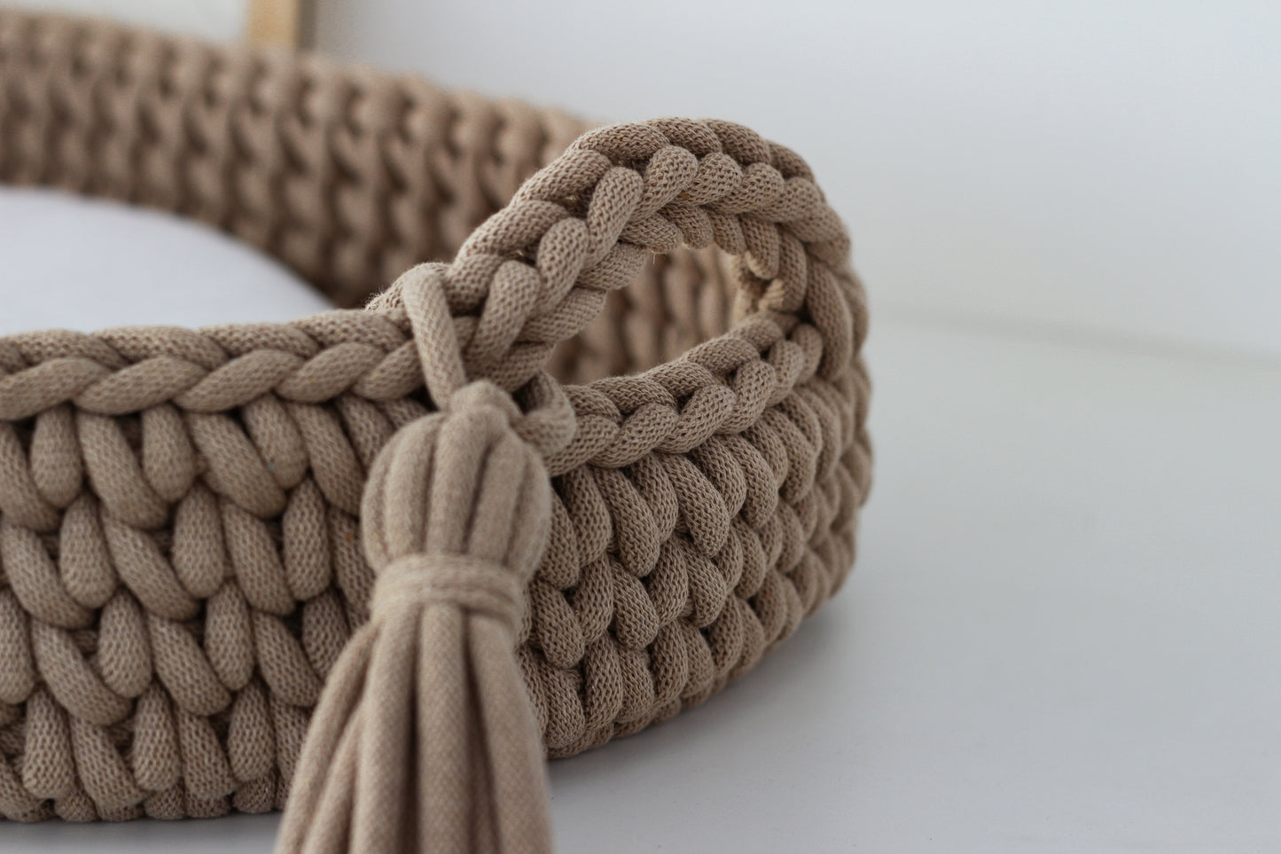 BABY CHANGING BASKET | Sand