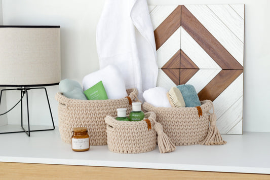 How To Organize Your Home With Crochet Storage Baskets