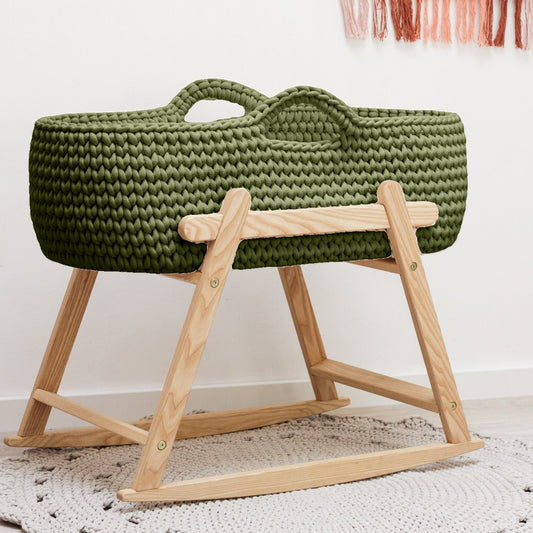 BABY MOSES BASKET | AVOCADO