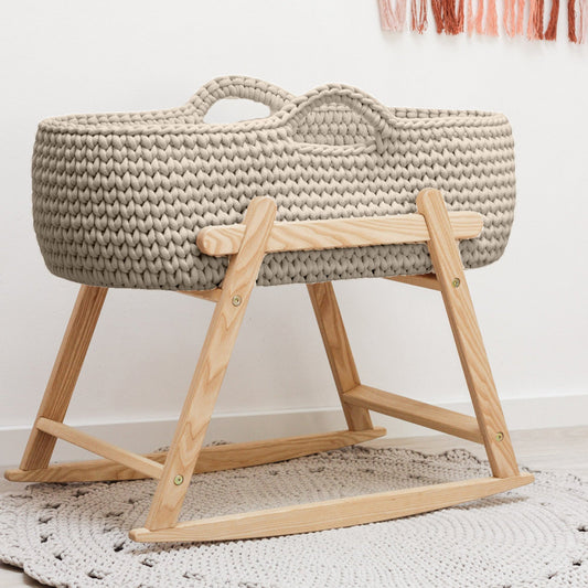 BABY MOSES BASKET | BEIGE