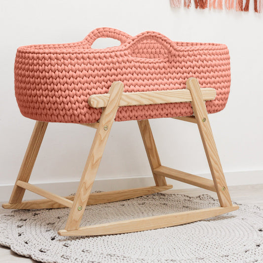 BABY MOSES BASKET | BLUSH