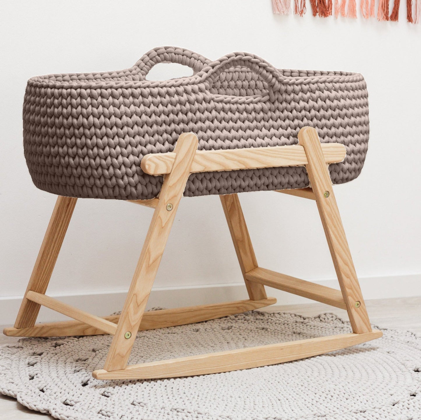 BABY MOSES BASKET | COFFEE