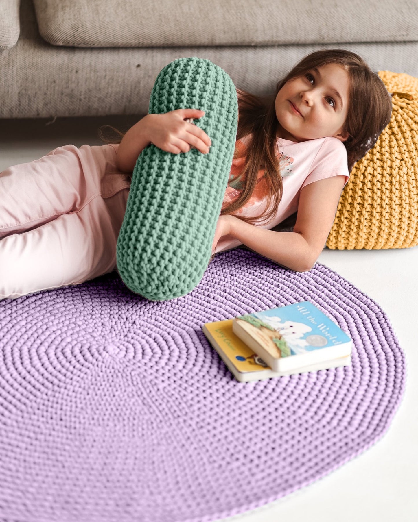 ROUND RUG | LAVENDER