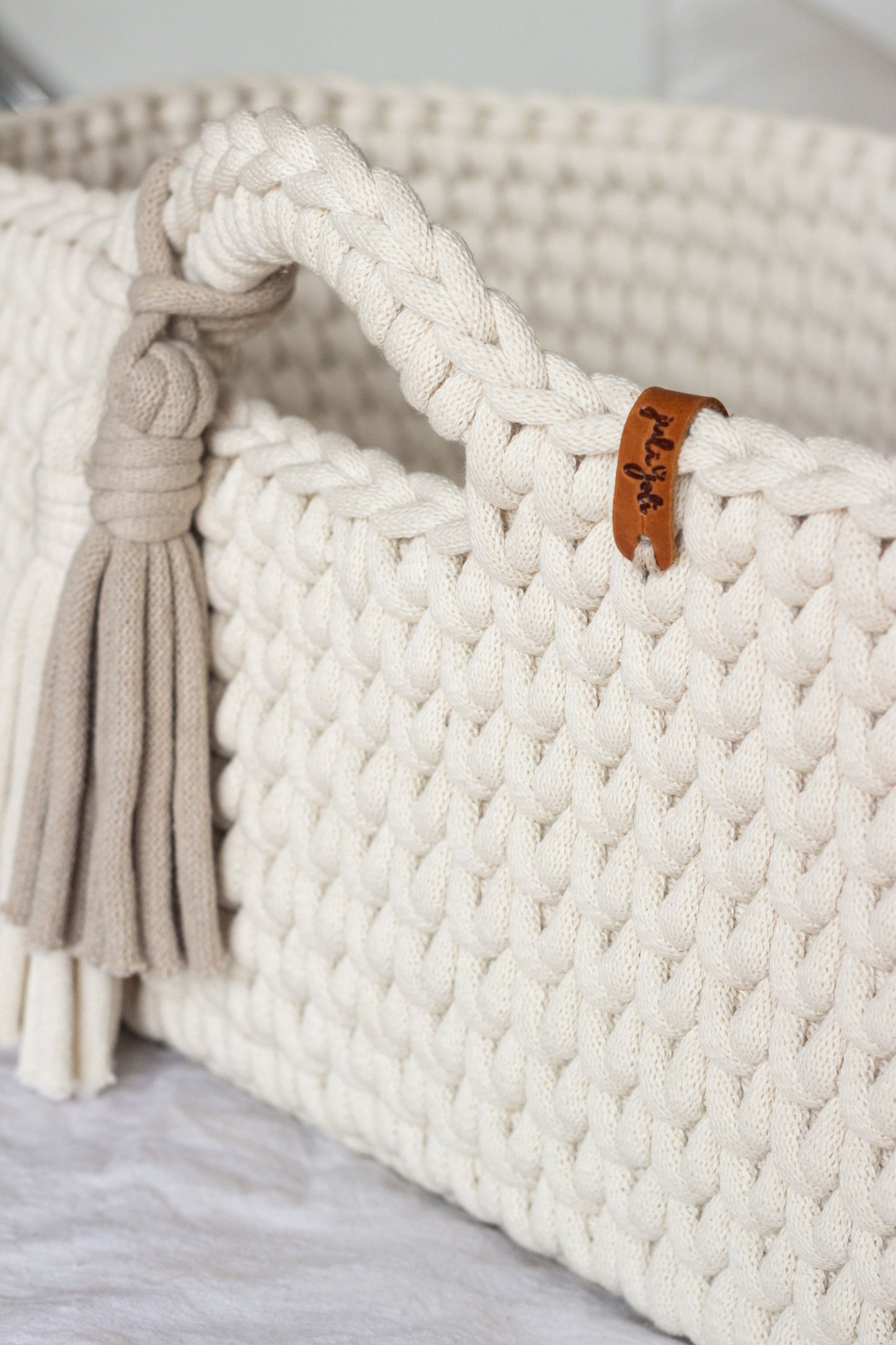 BABY MOSES BASKET | CARAMEL