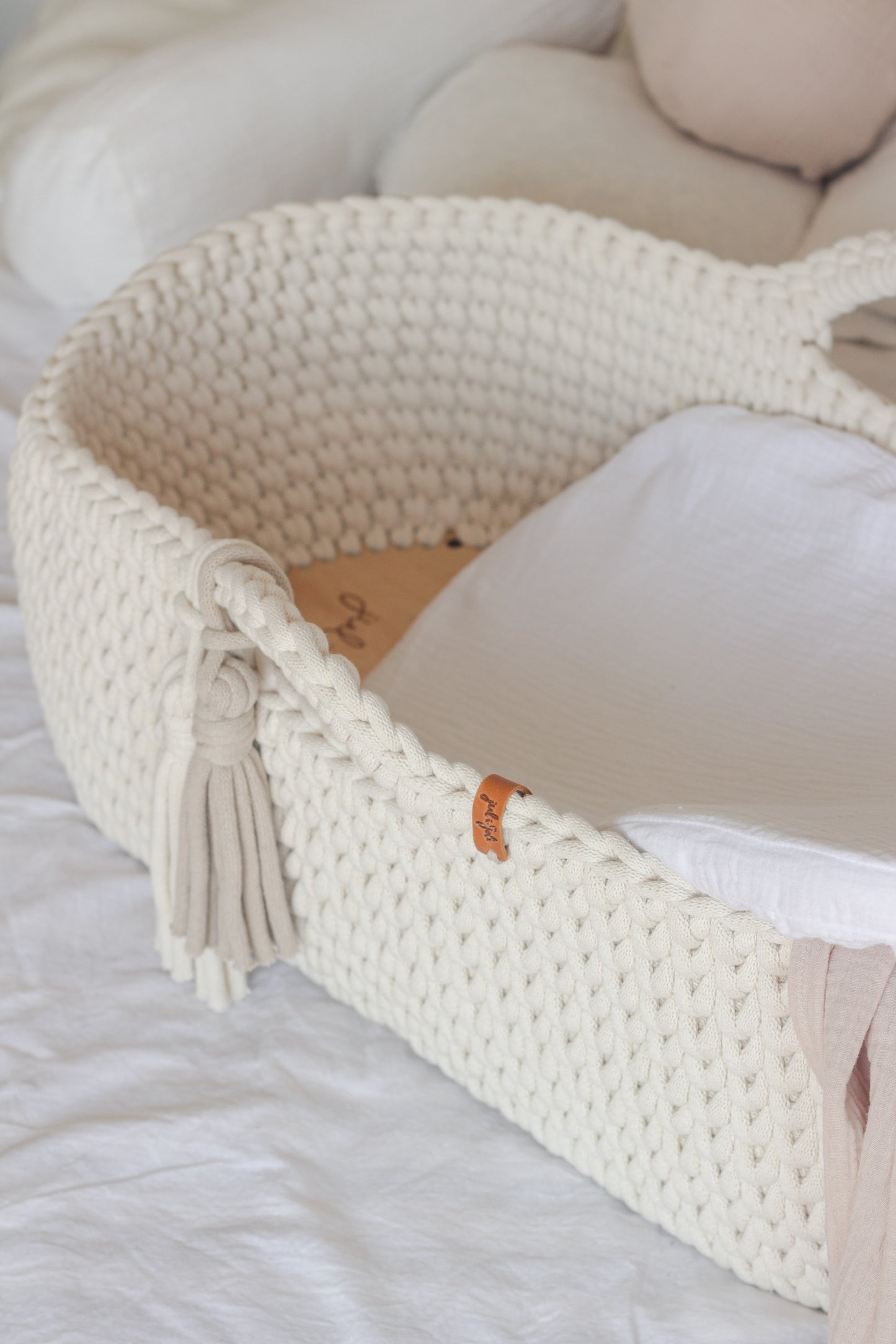 BABY MOSES BASKET | BLUSH