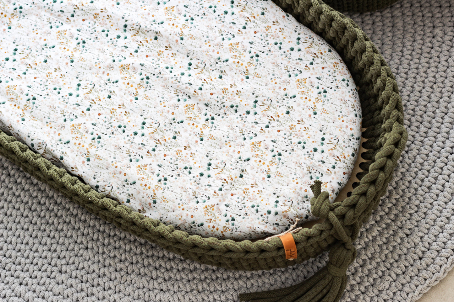 BABY CHANGING BASKET | Avocado