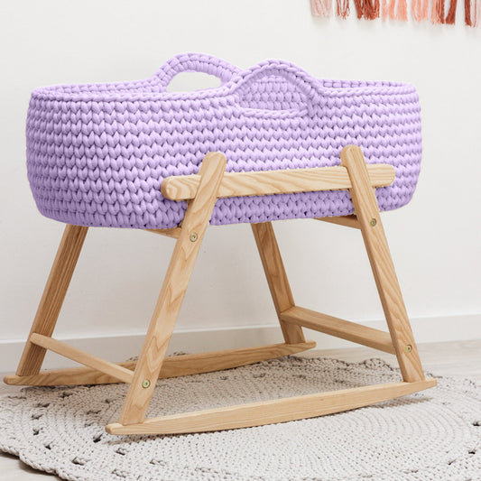 BABY MOSES BASKET | LAVENDER