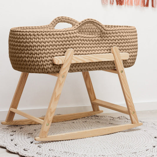 BABY MOSES BASKET | SAND