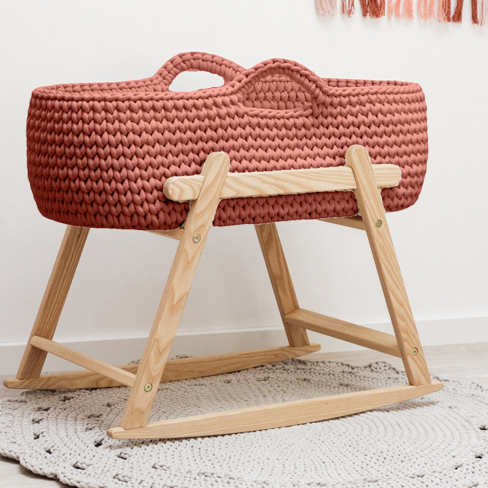 BABY MOSES BASKET SUNSET – Juli Joli Home - Main Image