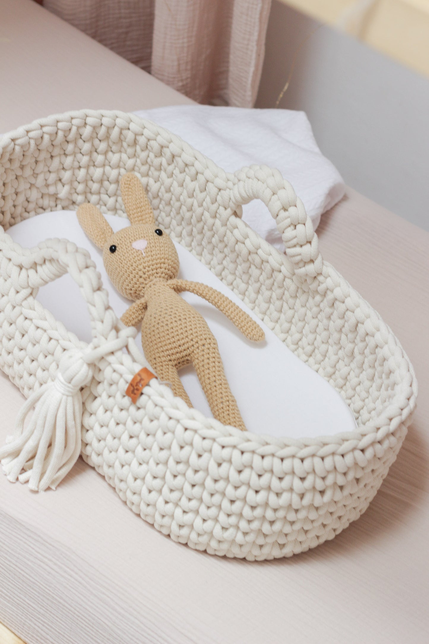 BIG DOLL MOSES BASKET