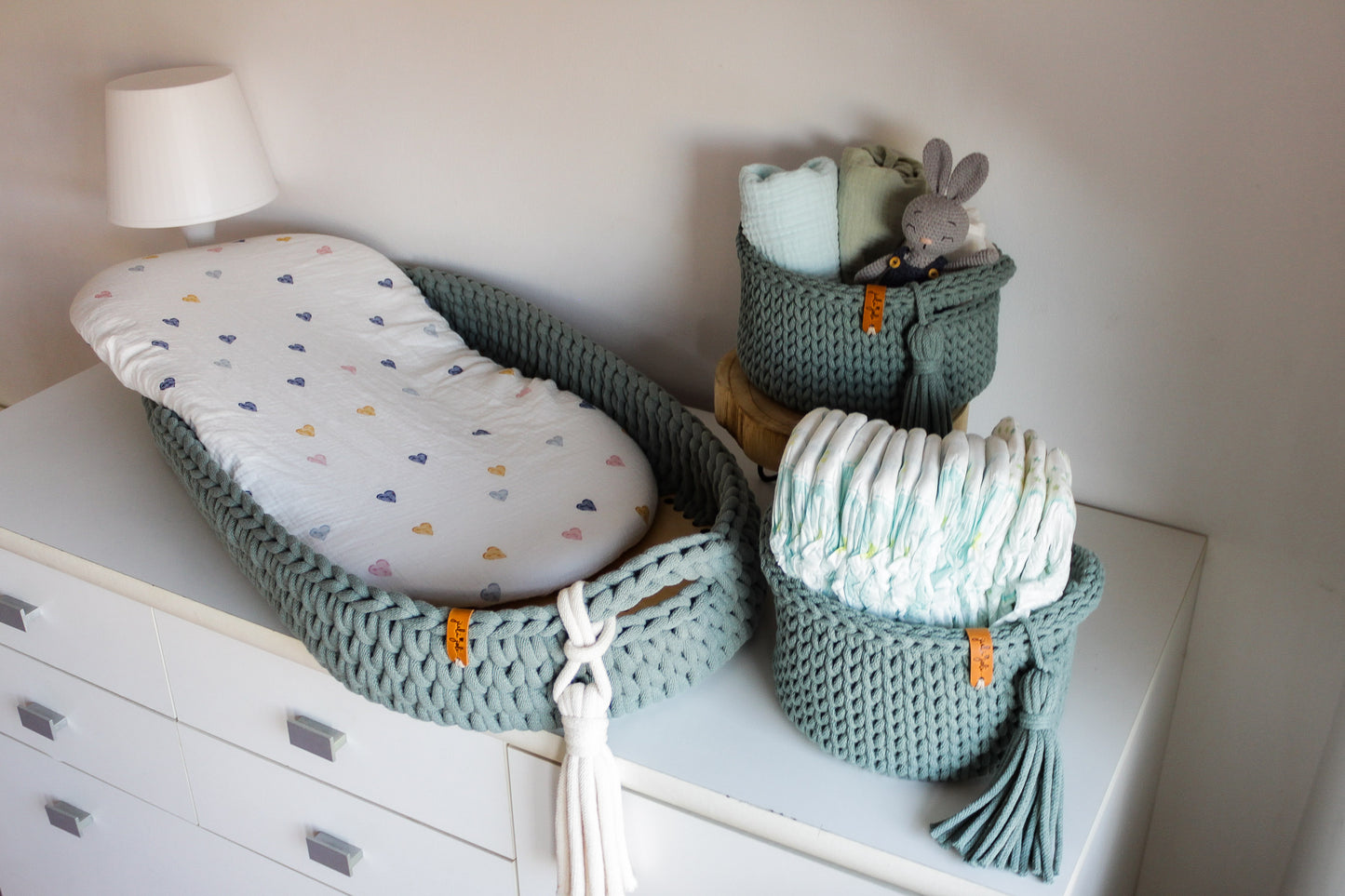 BABY CHANGING BASKET | Laurel