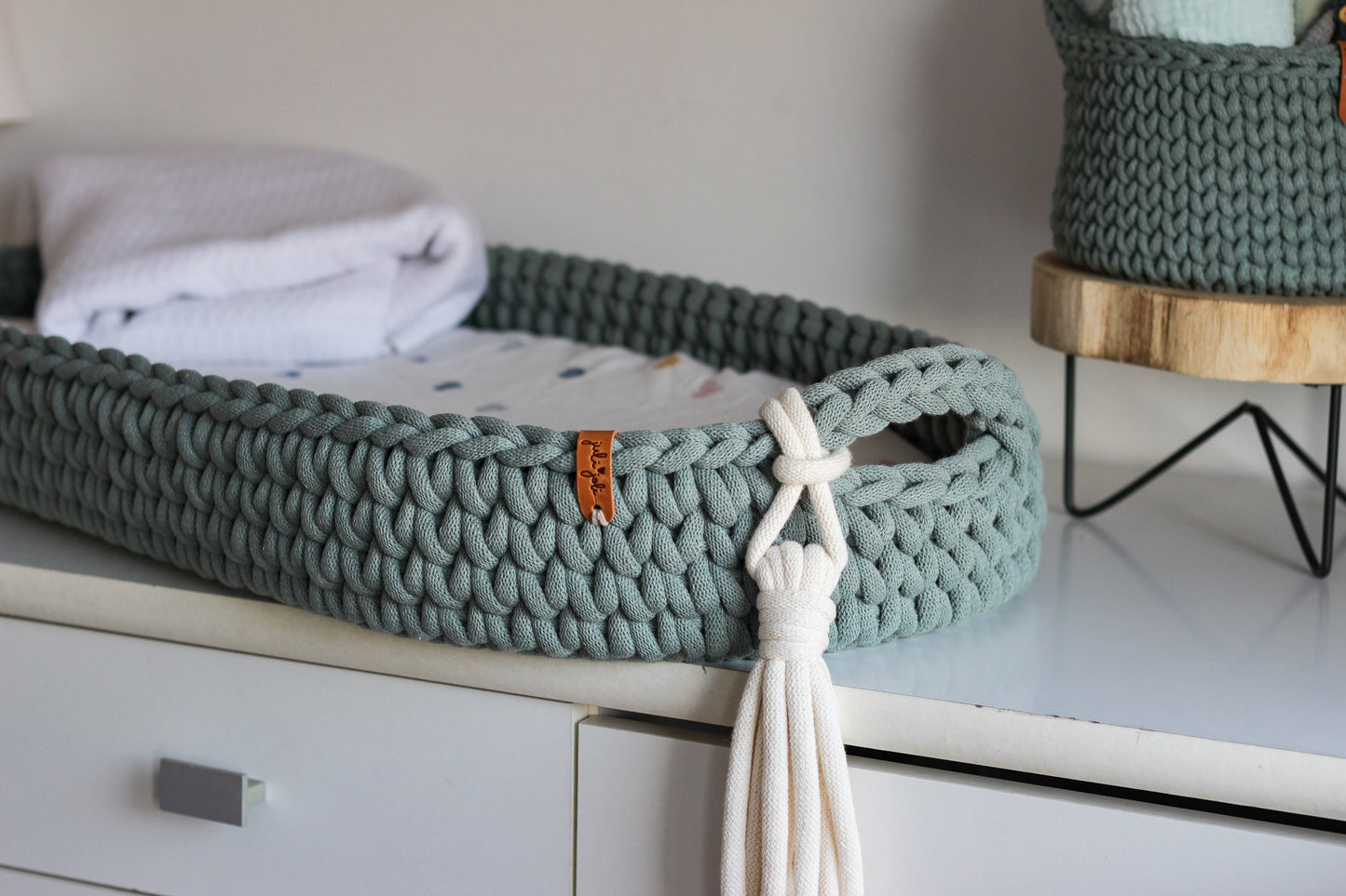 BABY CHANGING BASKET | Laurel