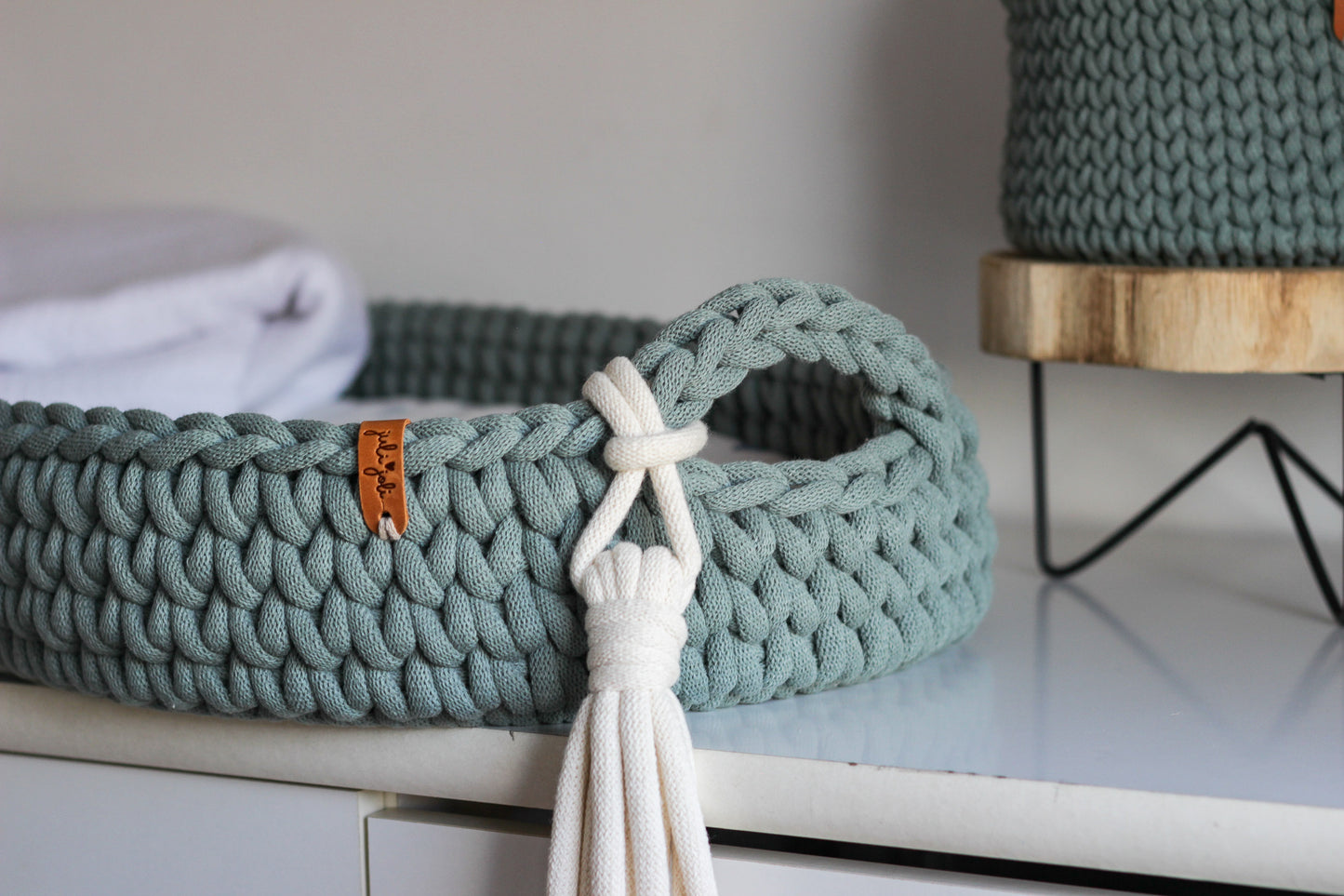 BABY CHANGING BASKET | Laurel