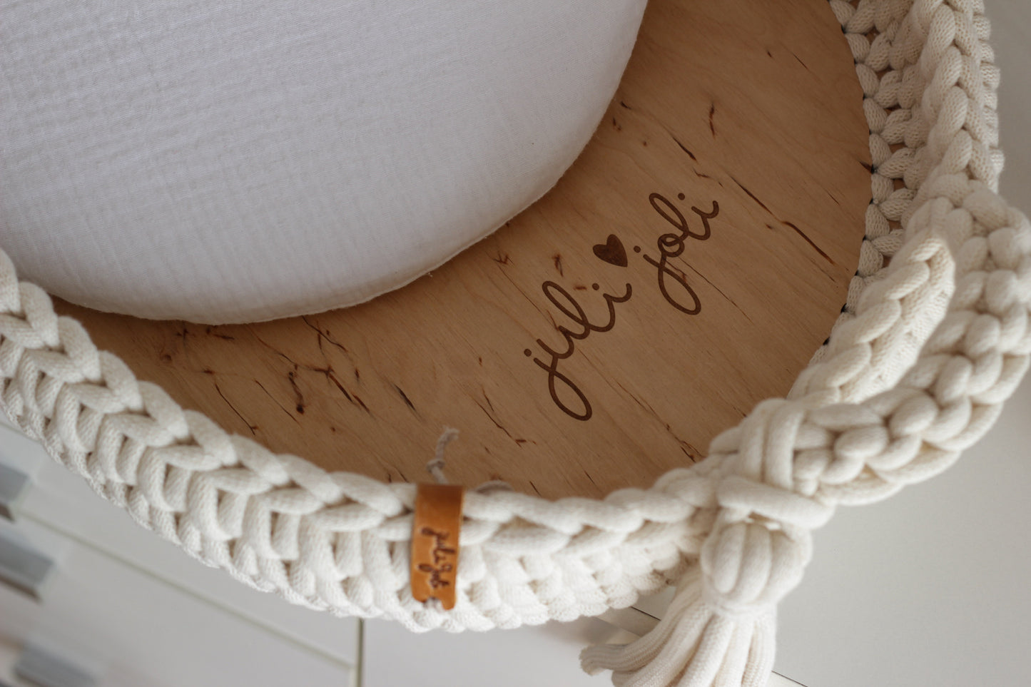 BABY CHANGING BASKET | Natural