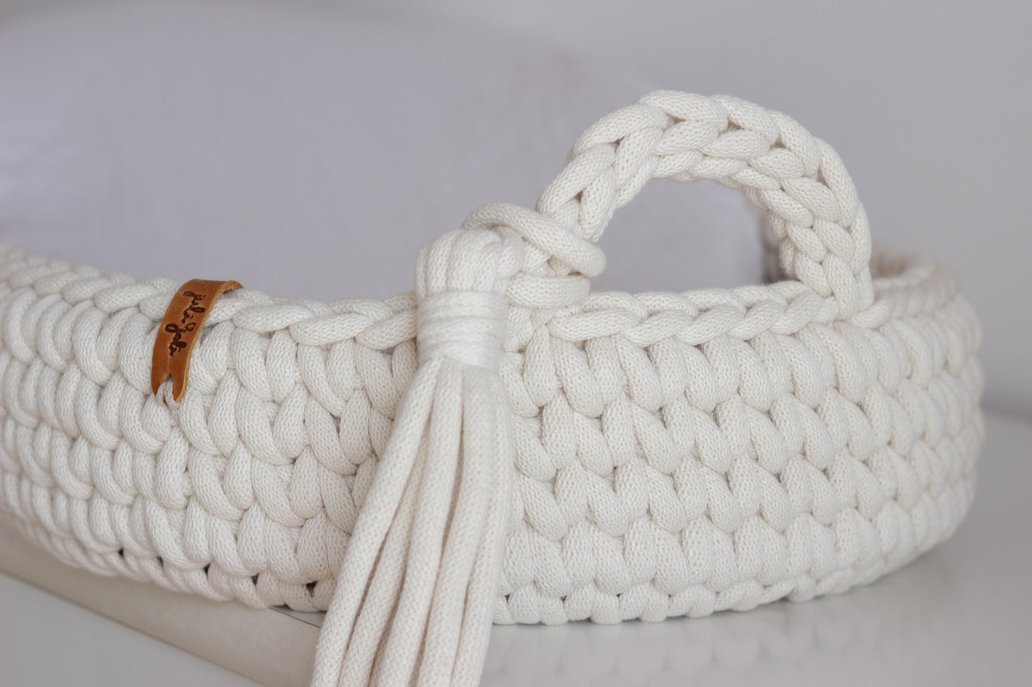 BABY CHANGING BASKET | Natural