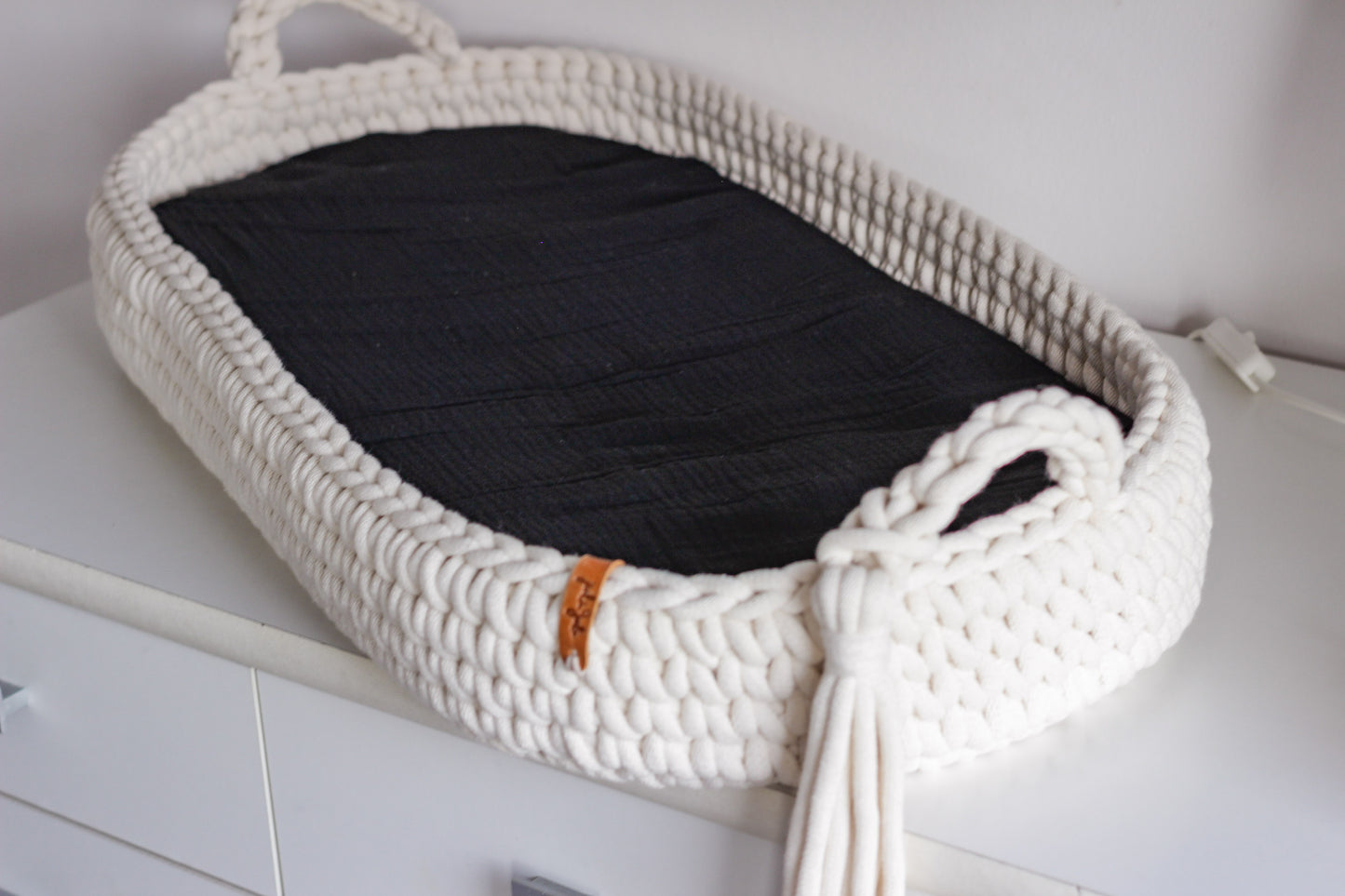 BABY CHANGING BASKET | Natural