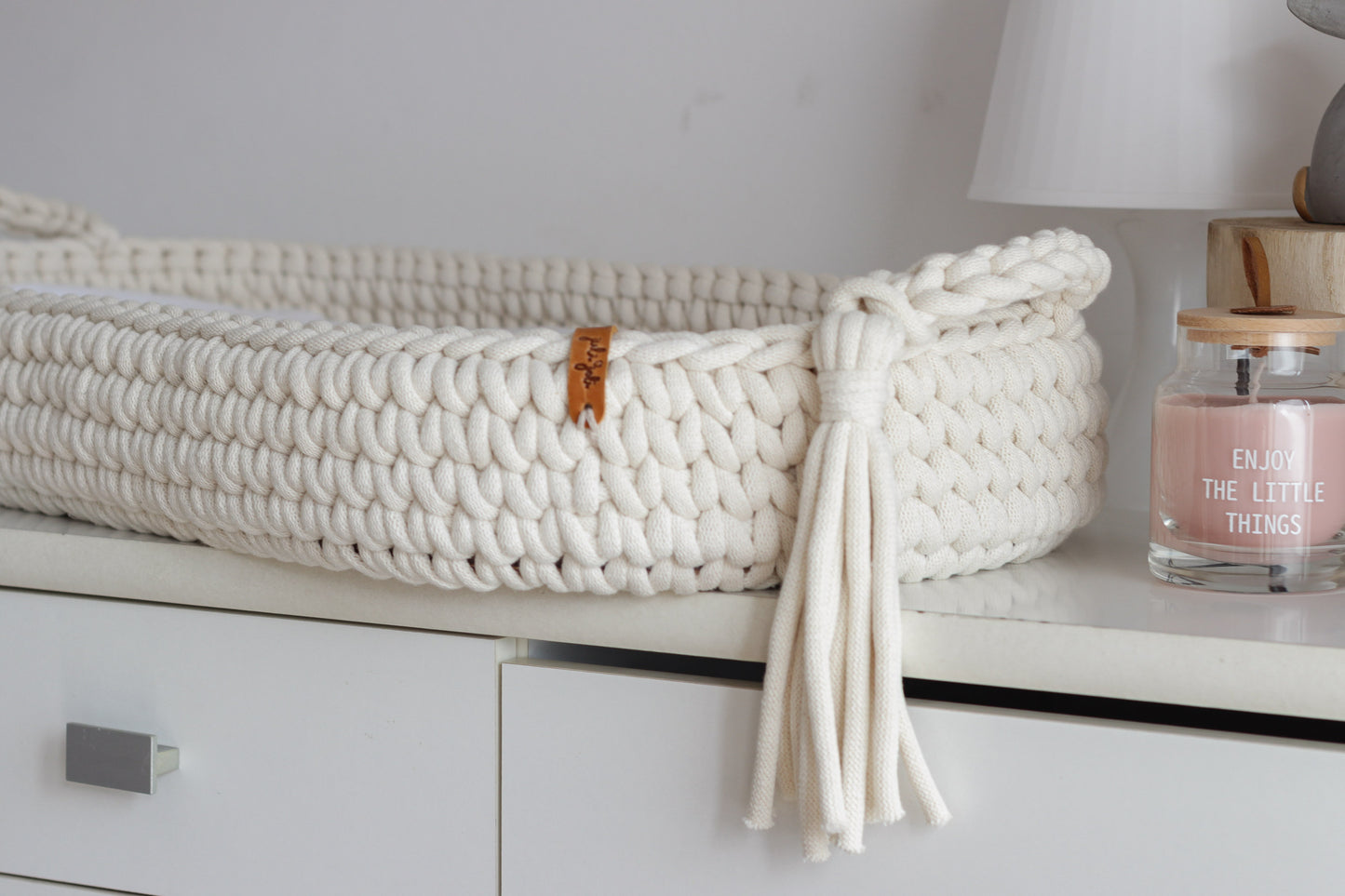 BABY CHANGING BASKET | Natural